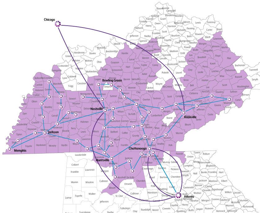 IRIS Networks Network Map